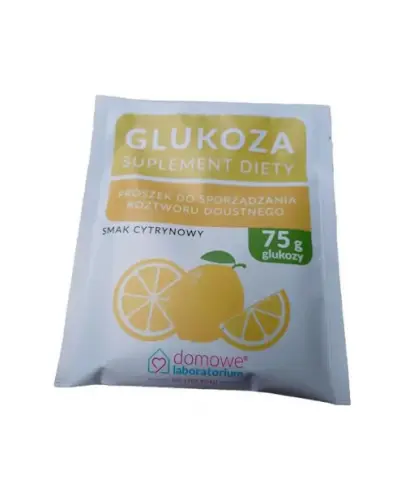 Glukoza smak cytrynowy, proszek, 76,5 g  zdjęcie