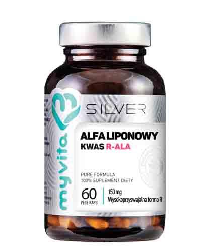 MYVITA Kwas alfa liponowy R-ALA 150 mg - 60 kaps. - cena, dawkowanie zdjęcie
