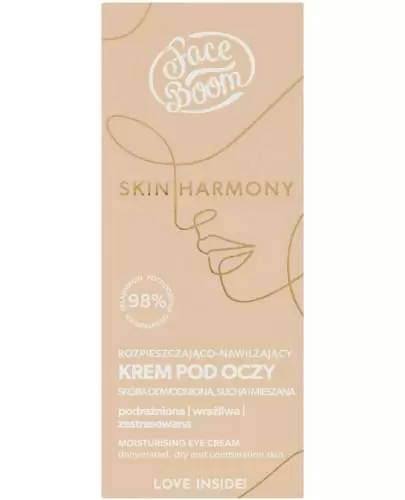 FaceBoom Skin Harmony rozpieszczająco-nawilżający krem pod oczy 15 ml zdjęcie