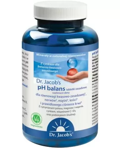 Dr Jacobs pH balans tabletki zasadowe 250 sztuk zdjęcie