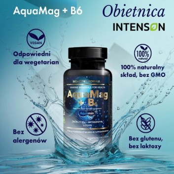 Intenson AquaMag + B6 60 kapsułek