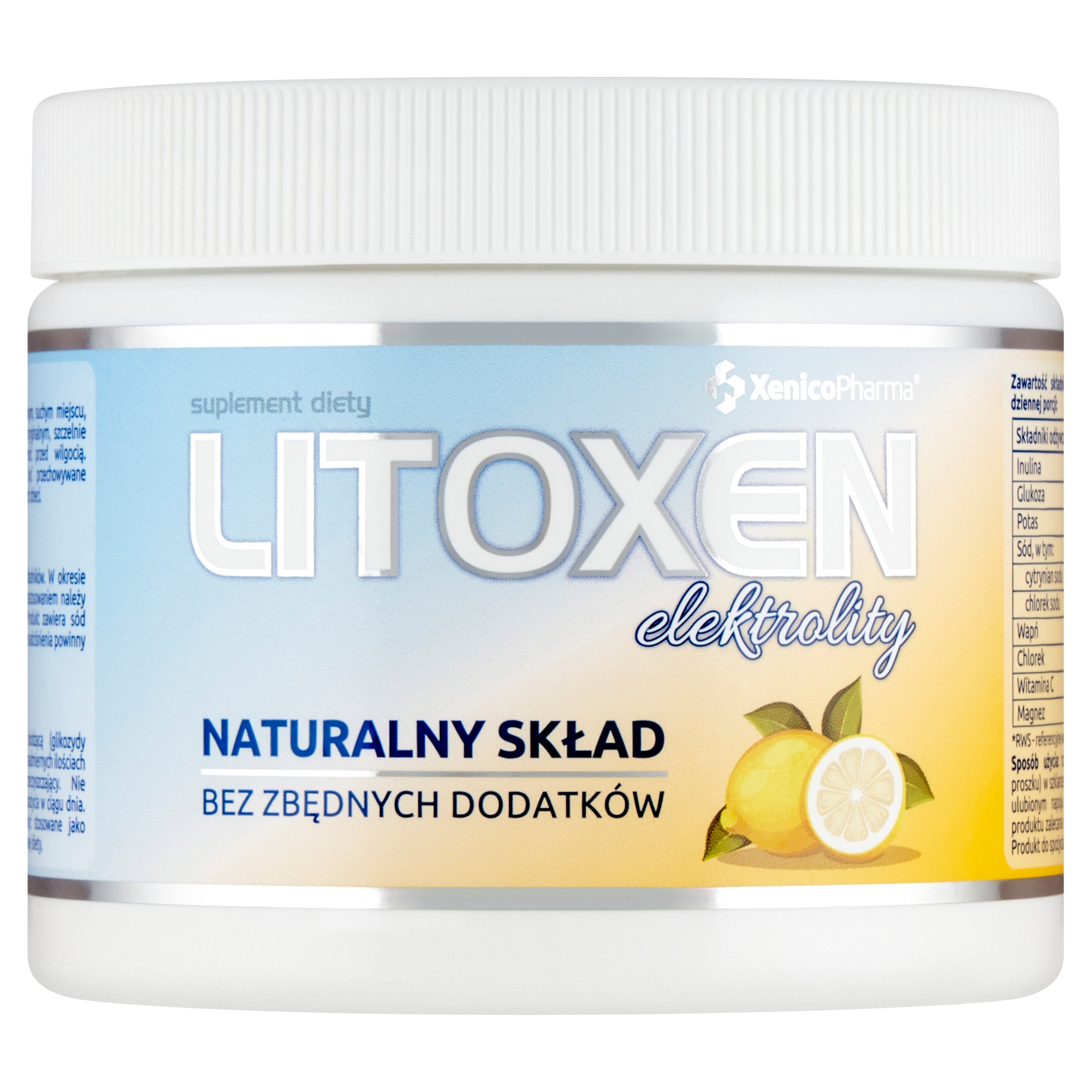 Litoxen elektrolity o smaku cytrusowym, 30 porcji