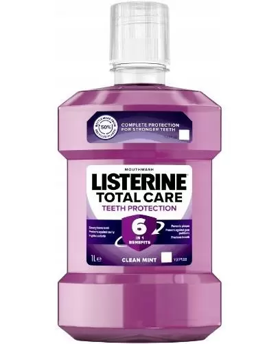 Listerine Total Care płyn do płukania jamy ustnej 1000 ml zdjęcie