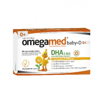 Omegamed Baby+D 0+ 30 kapsułek