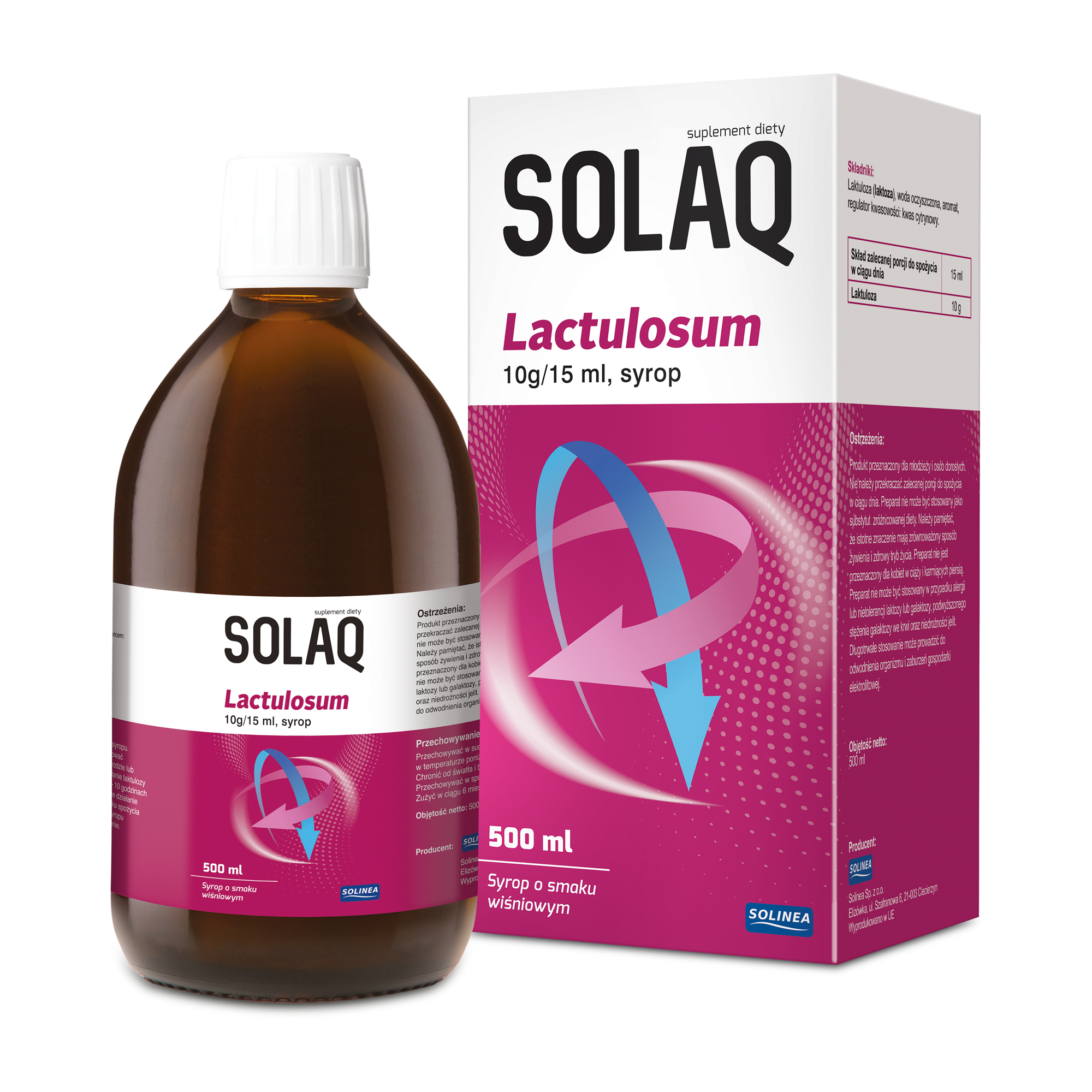 Solaq syrop 500 ml  zdjęcie
