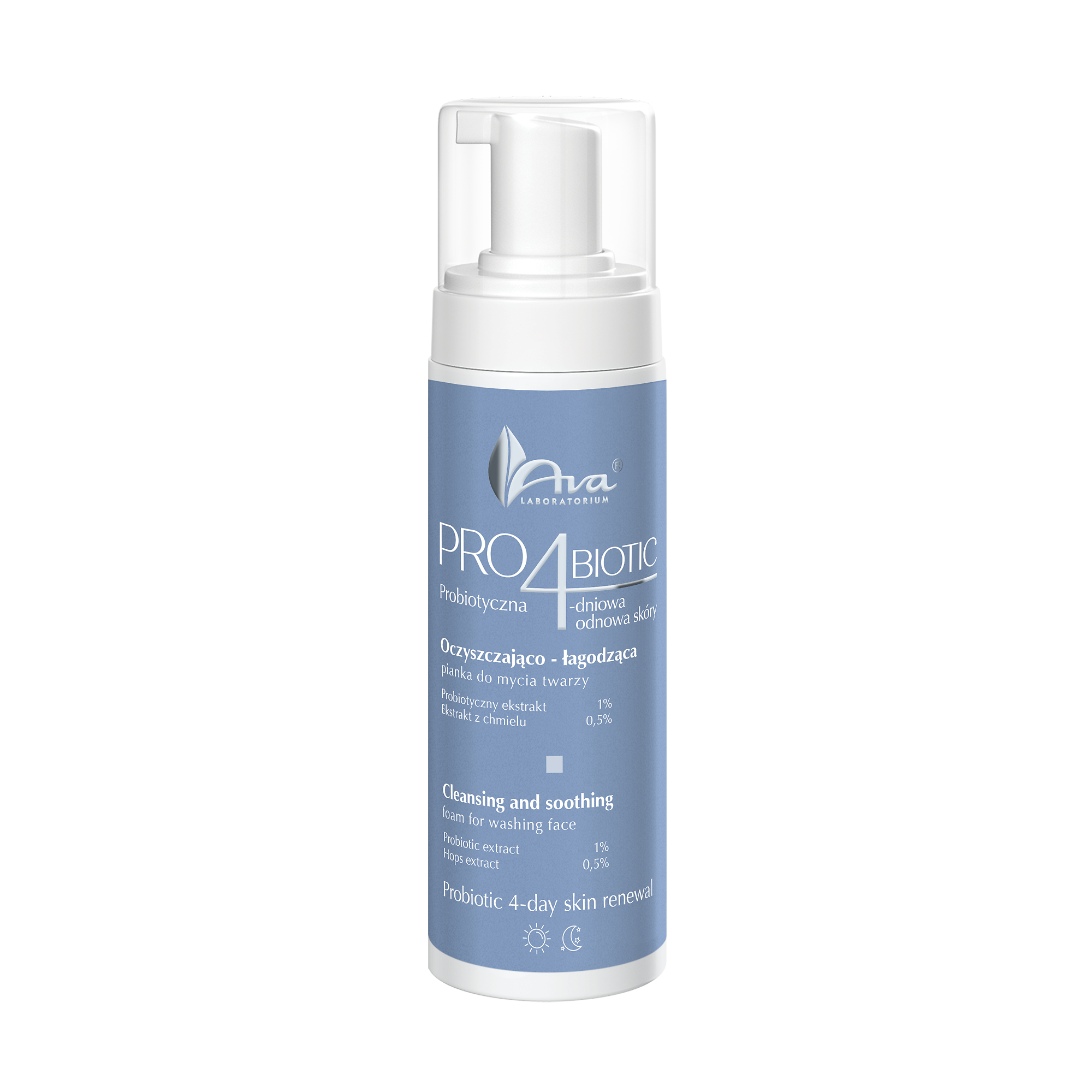Ava Pro4Biotic, oczyszczająco-łagodząca pianka do mycia twarzy, 150 ml zdjęcie