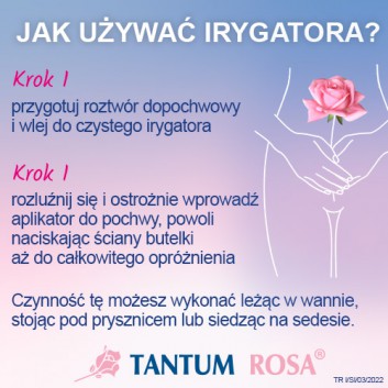 Tantum Rosa Irygator do higieny intymnej 500 ml