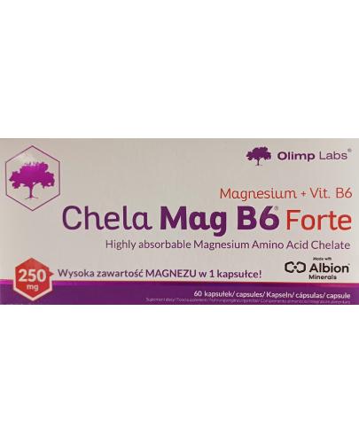Olimp Chela-Mag B6 Forte, kapsułki, 60 sztuk zdjęcie