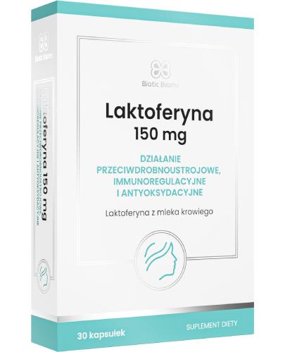 Biotic Biome Laktoferyna 150 mg, 30 kapsułek zdjęcie