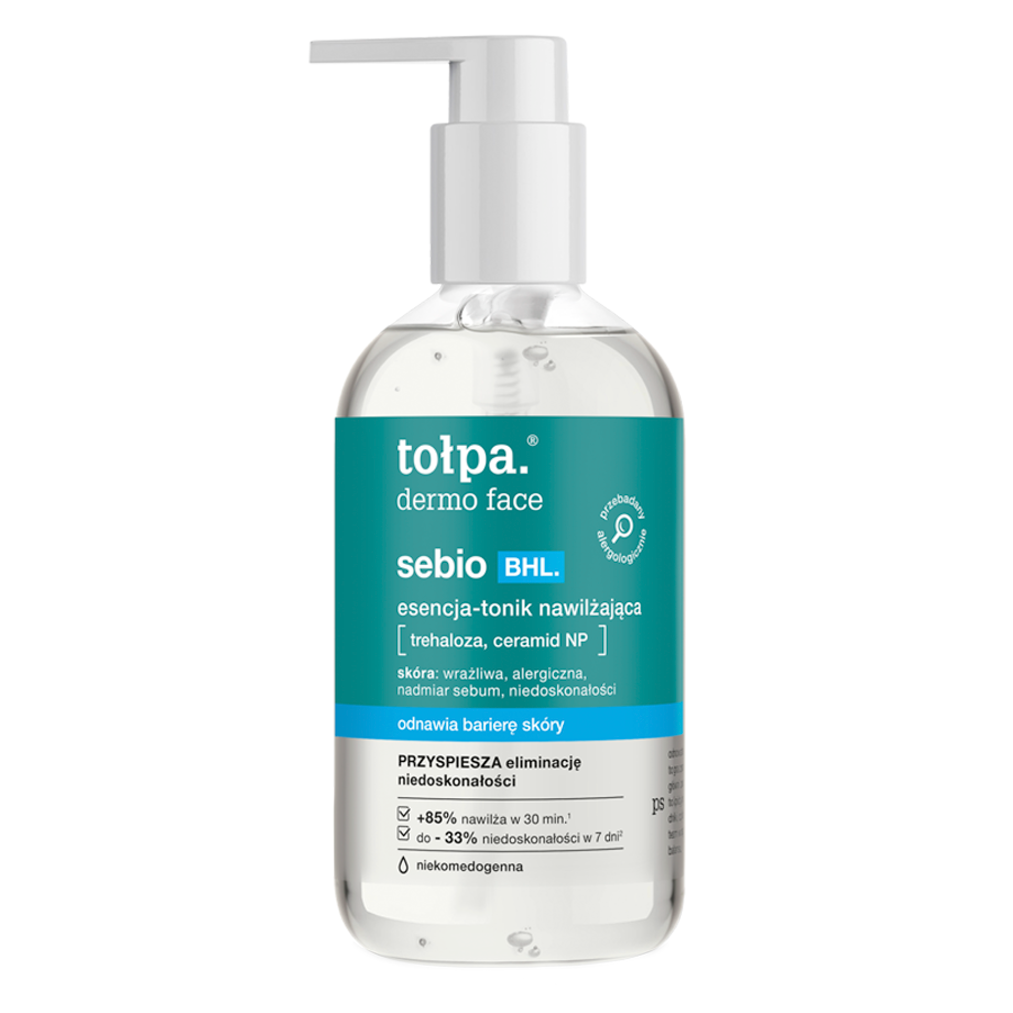 Tołpa Dermo Face Sebio BHL, Esencja-tonik nawilżająca, 150 ml zdjęcie