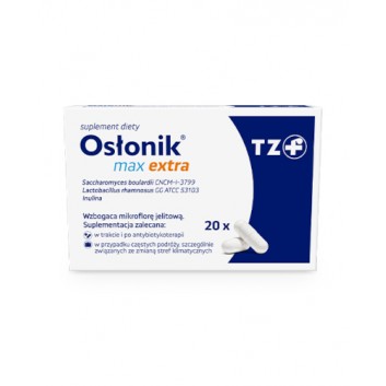 OSŁONIK MAX EXTRA, probiotyki, 20 kapsułek