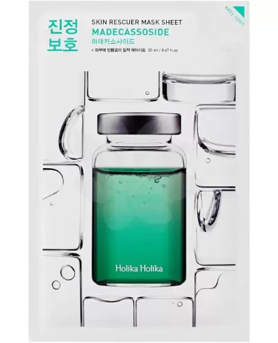 Holika Holika Pure Rescue Mask Sheet maseczka na bawełnianej płachcie z madekasozydem 23 ml zdjęcie