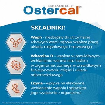 Nutropharma Ostercal, 90 kapsułek
