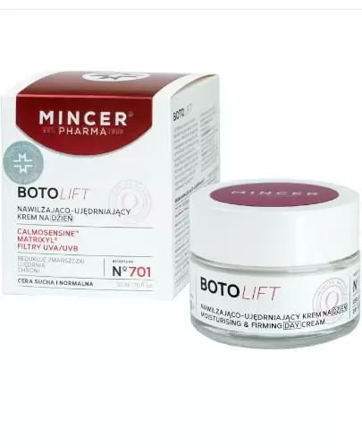Mincer Pharma BotoLift N701 nawilżająco-ujędrniający krem na dzień 50 ml zdjęcie