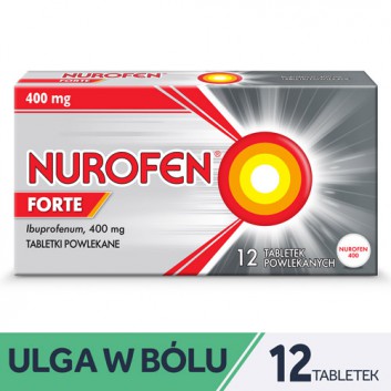 Nurofen Forte 400mg 12 tabletek powlekanych