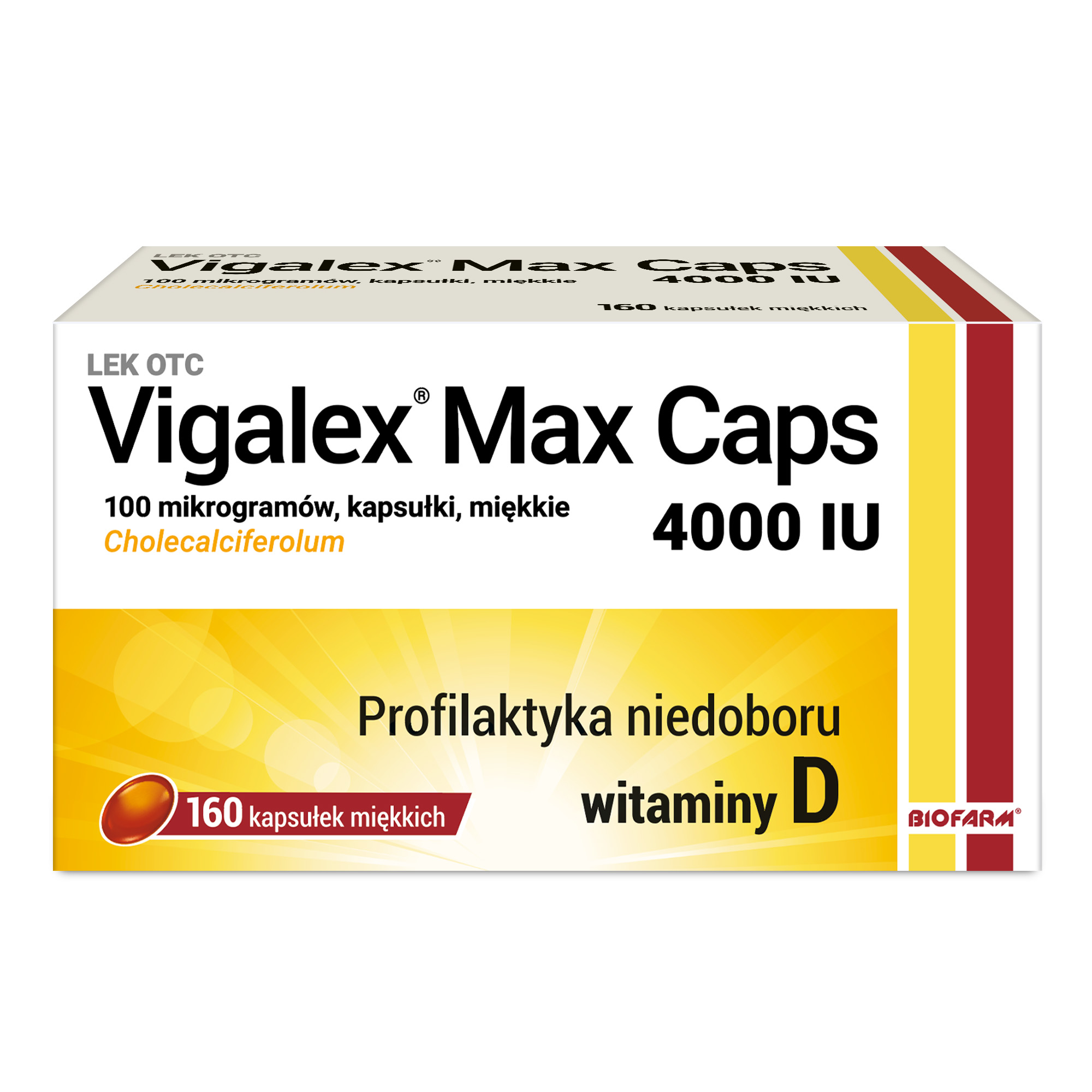Vigalex Max Caps 4000 IU, 160 kapsułek zdjęcie