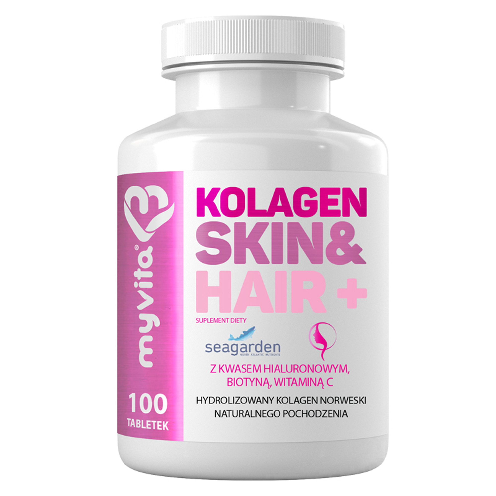 MyVita Kolagen Skin&Hair 100 tabletek zdjęcie