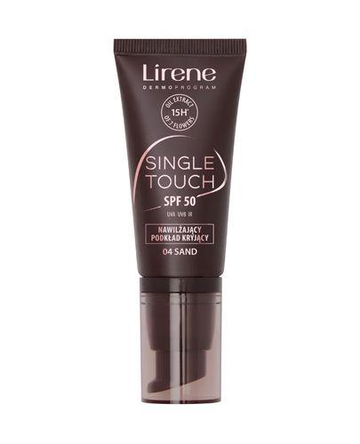 Lirene SINGLE TOUCH Nawilżający podkład kryjący SPF 50 Sand 04, 30 ml zdjęcie