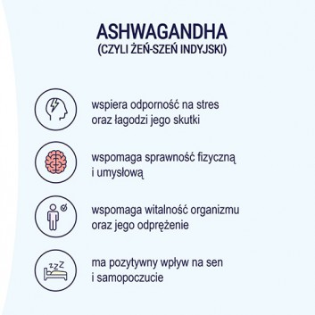 Naturell Ashwagandha 140mg 60 tabletek