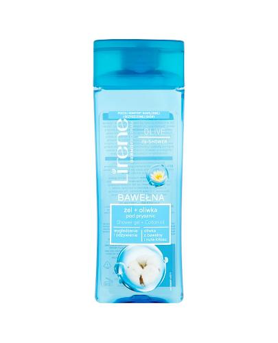 Lirene Żel + Oliwka z bawełny pod prysznic, 250 ml zdjęcie