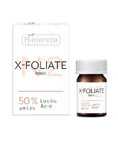 Bielenda Professional, IS X-FOLIATE basic Kwas Mlekowy 50%, 5 ml zdjęcie