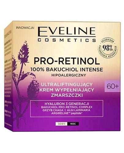 Eveline Cosmetics Pro-Retinol Ultraliftingujący krem wypełniający zmarszczki 60+, 50 ml, cena, wskazania, właściwości zdjęcie
