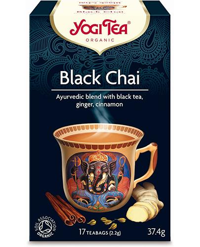 Yogi Tea Organic BLACK CHAI Czarny Czaj BIO - 17 sasz. - cena, opinie, stosowanie  zdjęcie