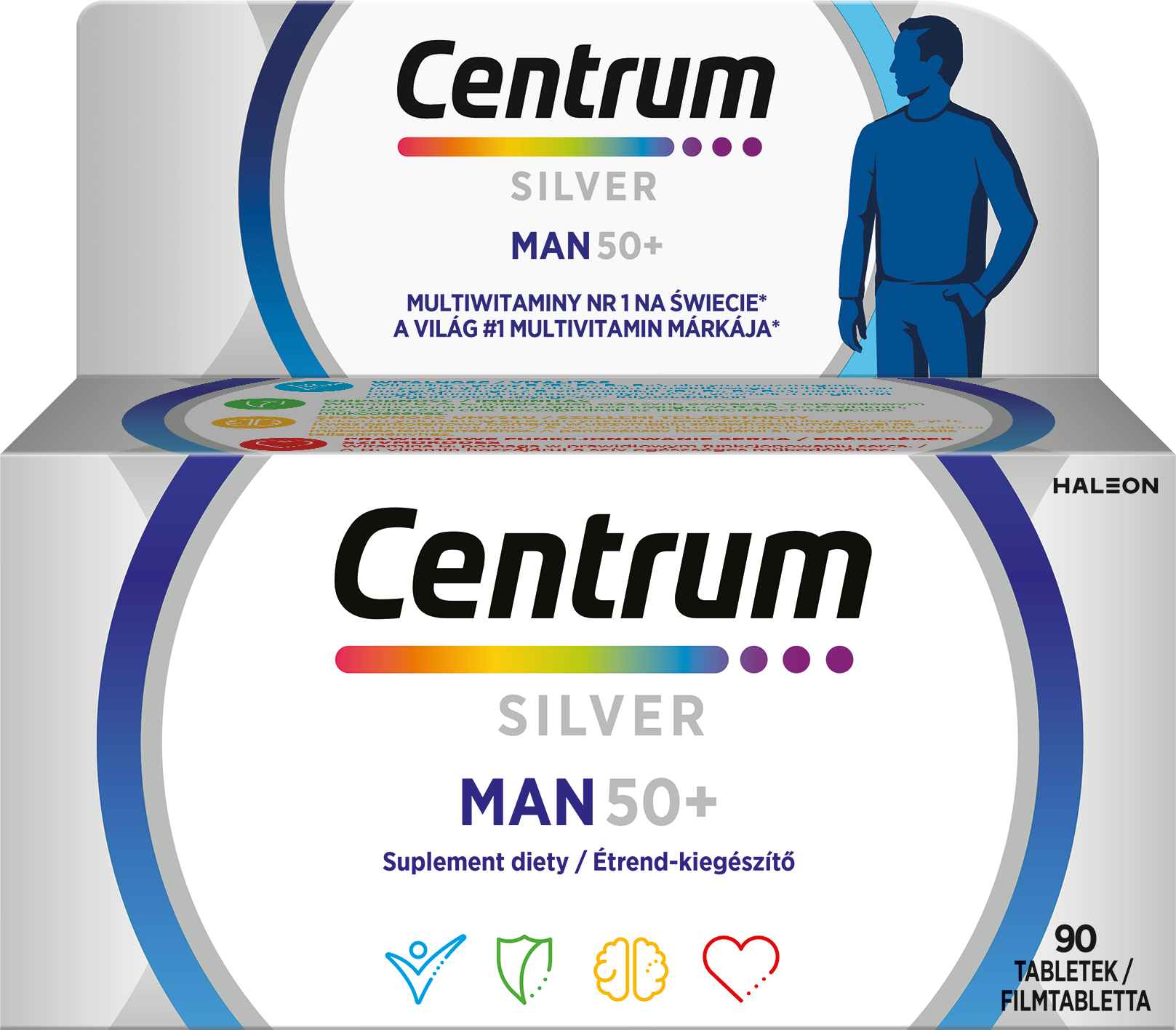 Centrum Man 50+, tabletki, 90 sztuk