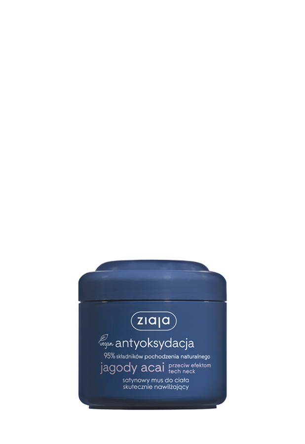 Ziaja Antyoksydacja satynowy mus do ciała skutecznie nawilżający 200 ml zdjęcie