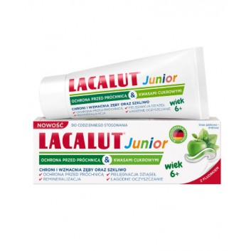 Lacalut Junior pasta do zębów 6+, 55 ml