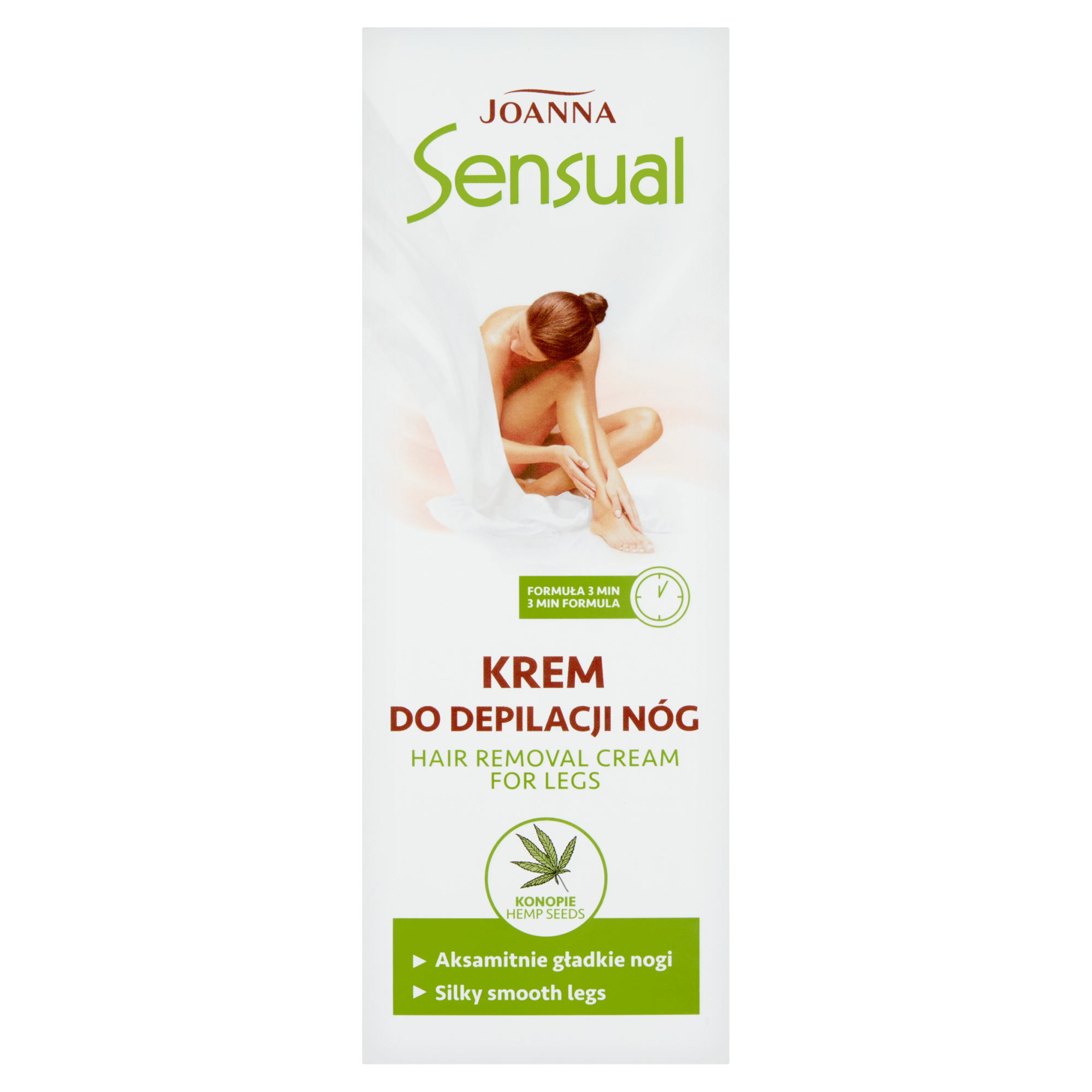 Joanna Sensual Krem do depilacji nóg Konopie, 100 g zdjęcie