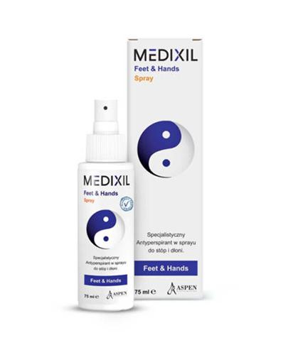 Medixil Feet & Hands Spray Antyperspirant w sprayu do dłoni i stóp, 75 ml zdjęcie