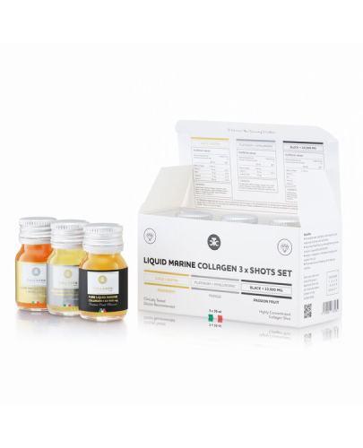 Kolagen Morski, Mix Smaków płyn 3 x 30ml zdjęcie
