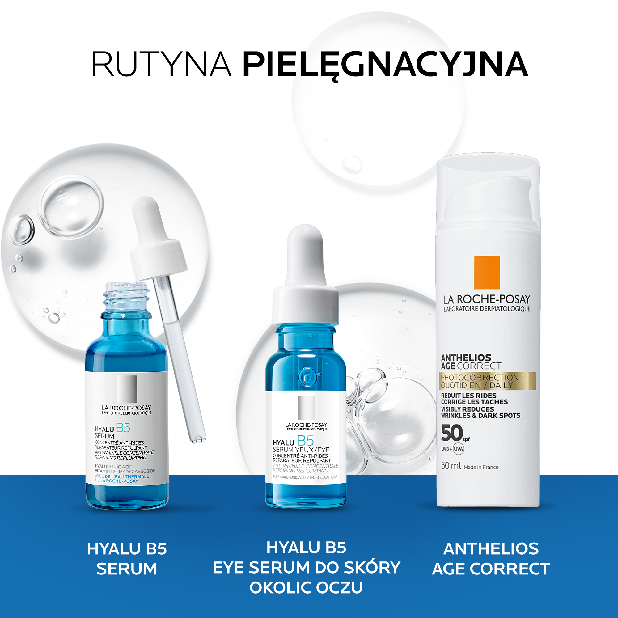La Roche Posay Hyalu B5 Eye Serum przeciwzmarszczkowe do skóry okolic oczu 15 ml
