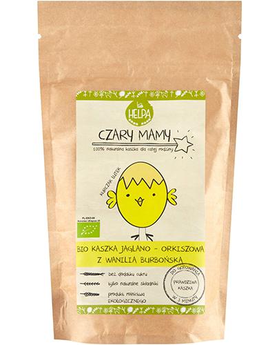 Helpa Czary Mamy Bio Kaszka jaglano-orkiszowa z wanilią burbońską, 200 g, cena, opinie, właściwości zdjęcie