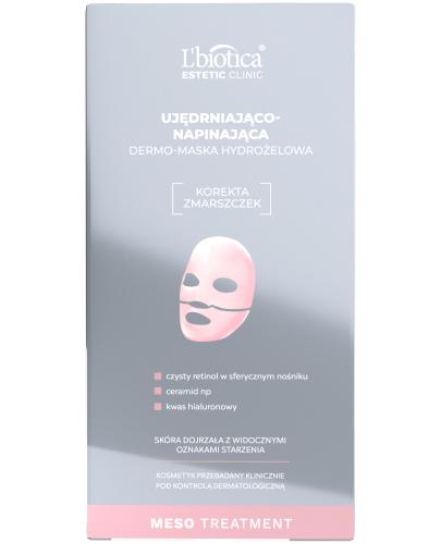 L'Biotica Estetic Clinic Meso Treatment Ujędrniająco-Napinająca Dermo-Maska hydrożelowa, 1 sztuka zdjęcie