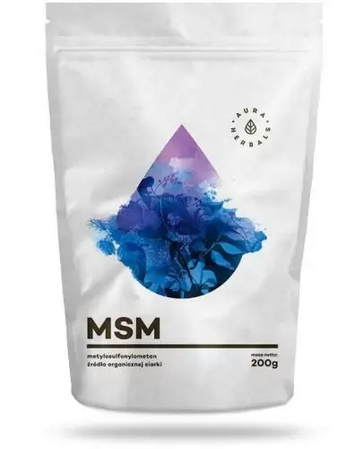 Aura Herbals MSM Organiczny Związek Siarki 200 g zdjęcie