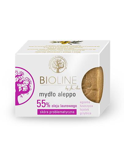 BIOLINE CLINIQUE Mydło aleppo 55% oleju laurowego - 200 g - cena, opinie, wlaściwości zdjęcie