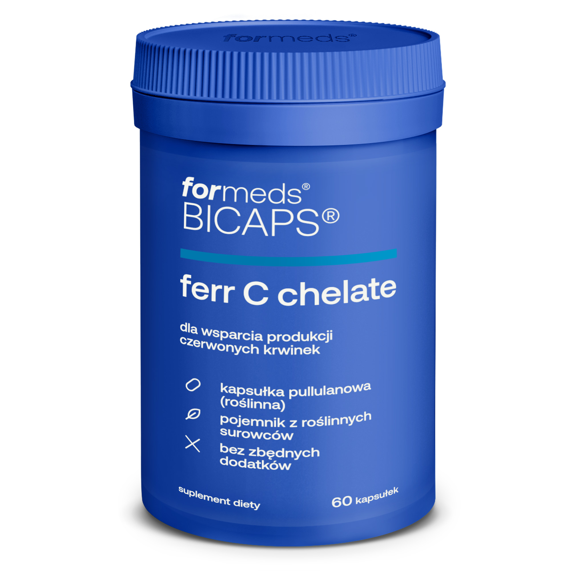 Formeds BICAPS ferr C chelate, 60 kapsułek zdjęcie