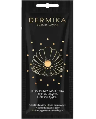 Dermika Luxury Caviar luksusowa maseczka ujędrniająco-upiększająca 10 ml zdjęcie