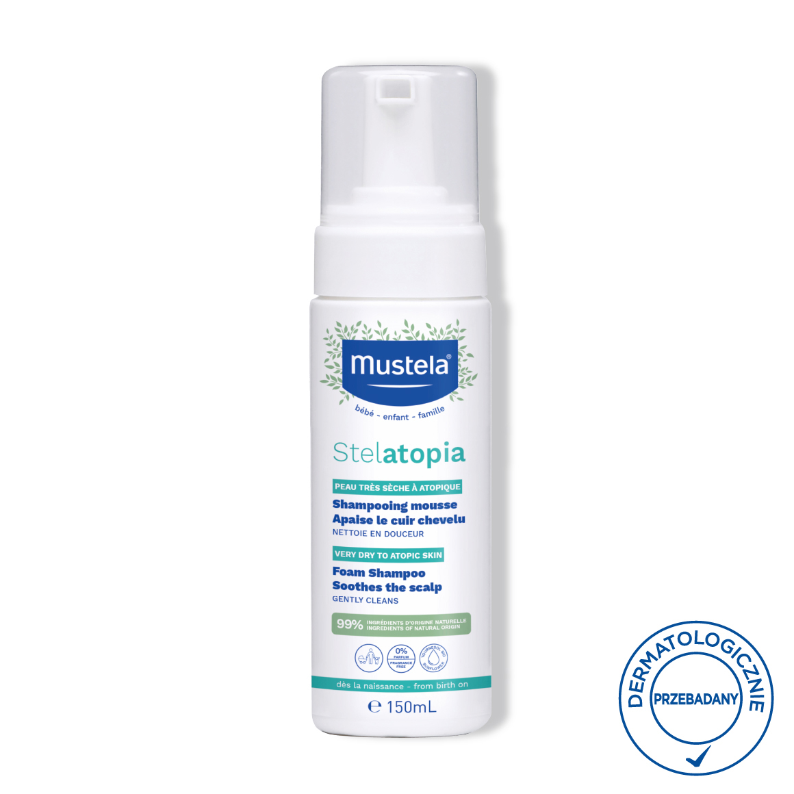 MUSTELA STELATOPIA Szampon w piance - 150 ml
