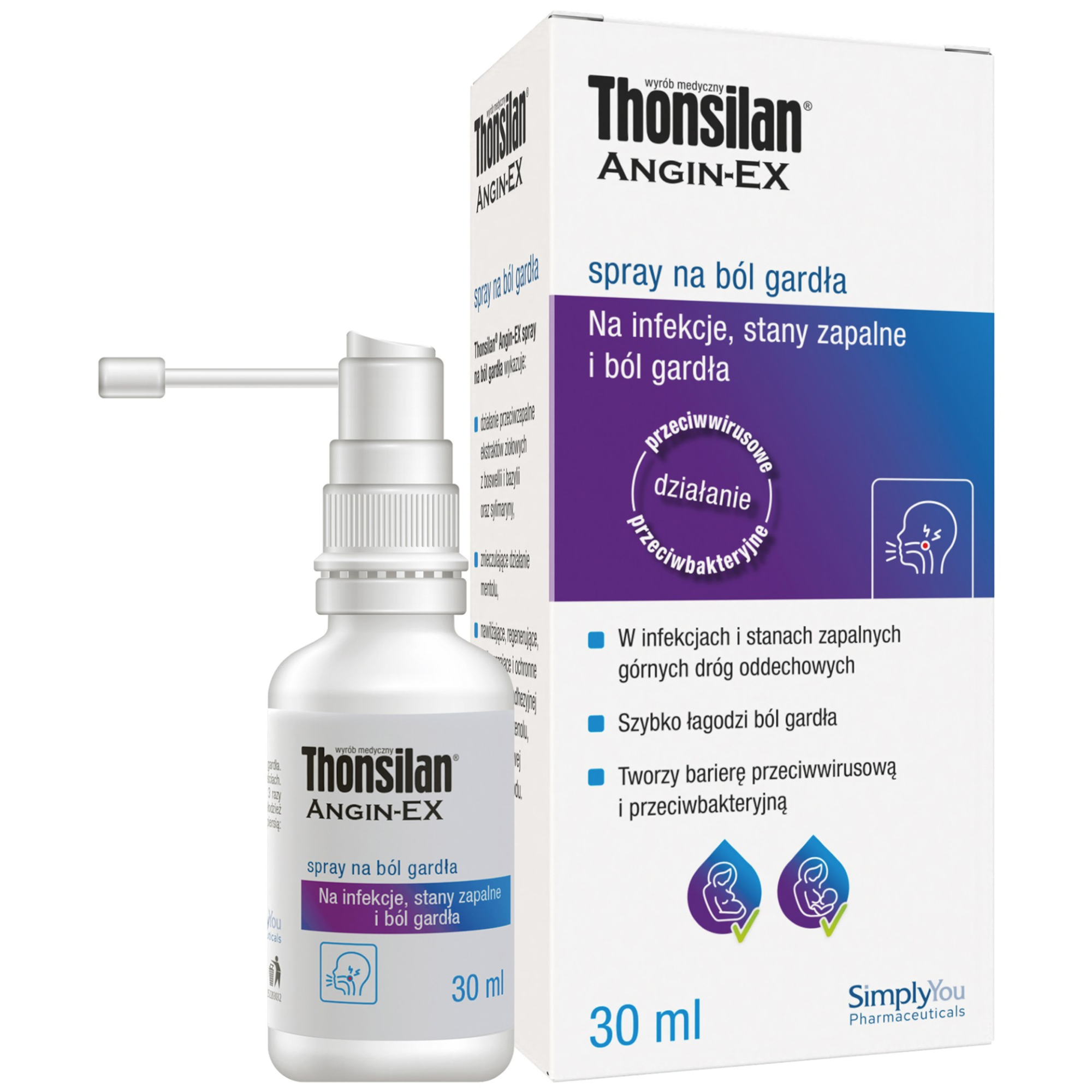 Thonsilan Angin-EX spray, 30 ml zdjęcie