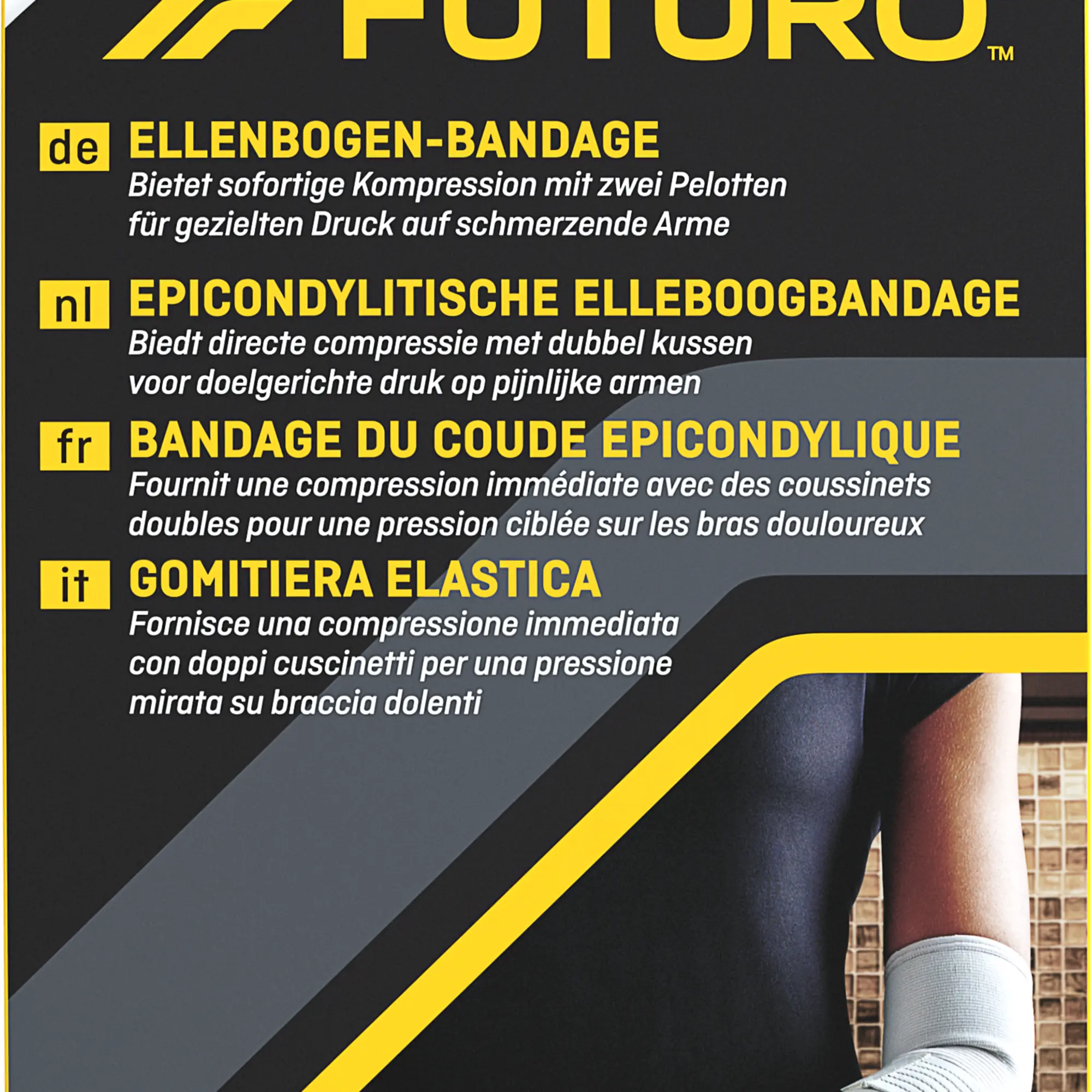 Futuro stabilizator stawu łokciowego z wkładką rozmiar L 1 sztuka zdjęcie