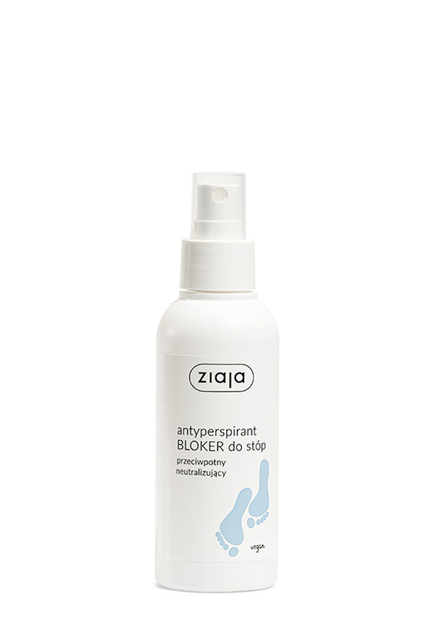 ZIAJA STOPY Antyperspirant bloker do stóp, przeciwpotny, neutralizujący - 100 ml zdjęcie