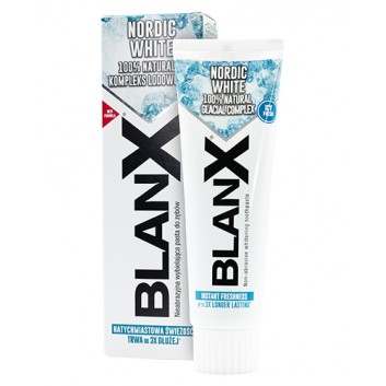 Blanx Nordic White Wybielająca pasta do zębów, 75 ml