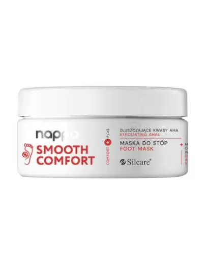 Silcare Nappa Smooth Comfort maska do stóp z kwasami AHA 250 g zdjęcie