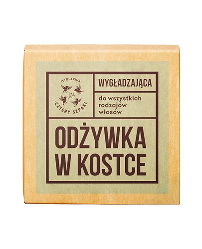 Mydlarnia Cztery Szpaki Odżywka w kostce wygładzająca do wszystkich rodzajów włosów, 55 g  zdjęcie