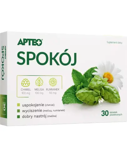 Apteo Spokój 30 tabletek zdjęcie