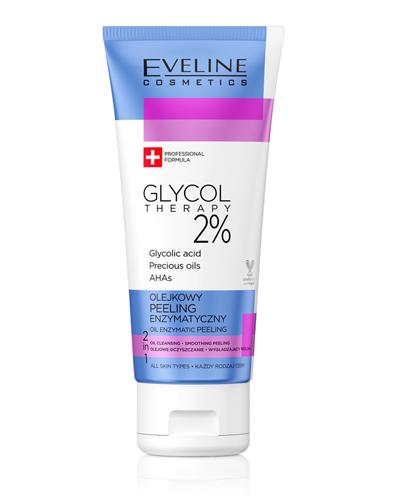 Eveline Cosmetics Glycol Therapy 2% Olejkowy peeling enzymatyczny, 100 ml, cena, opinie, stosowanie zdjęcie