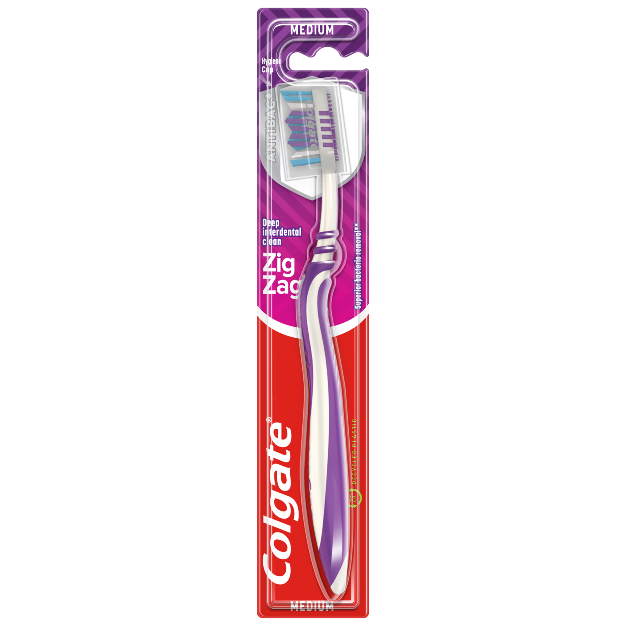 COLGATE ZIGZAG MEDIUM Szczoteczka do zębów, 1 sztuka zdjęcie